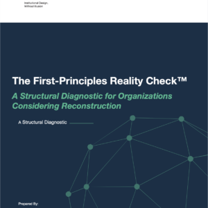 The First-Principles Reality Check™